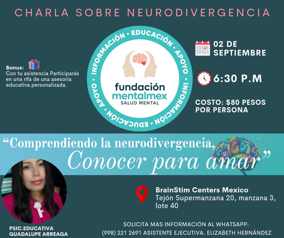 Charla-Sept-02 Charla sobre Neurodivergencia MentalMex